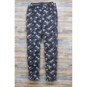 Kut From Them Kloth Jeans Size 4 Women's Skinny High rise Stretch Floral